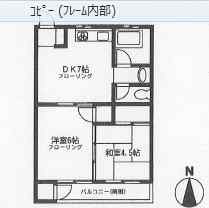 ２ＤＫ（４０．１５平米）