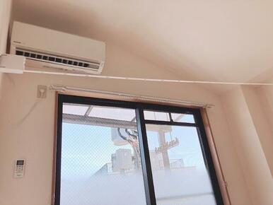 室内物干し完備