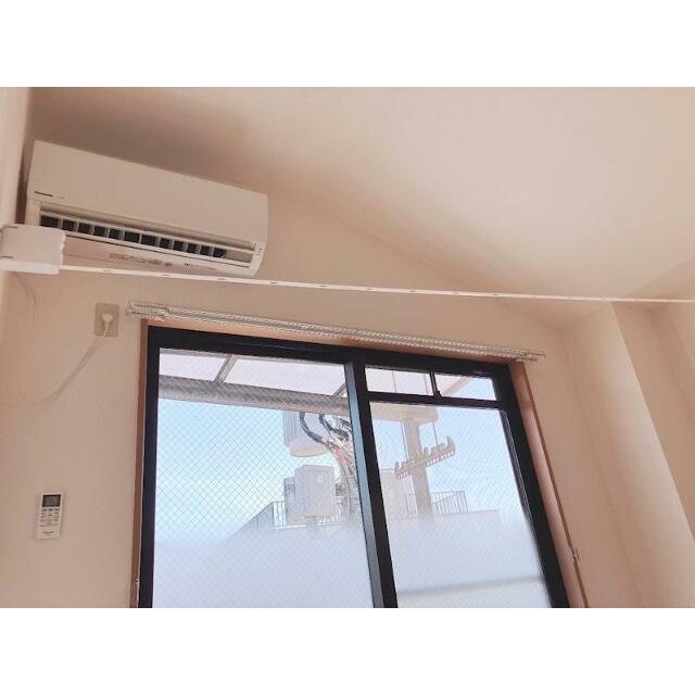 室内物干し完備