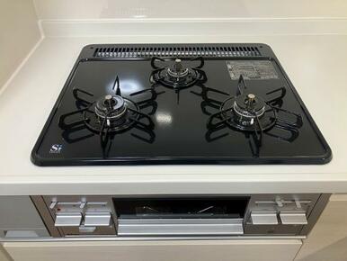 便利な3口コンロ