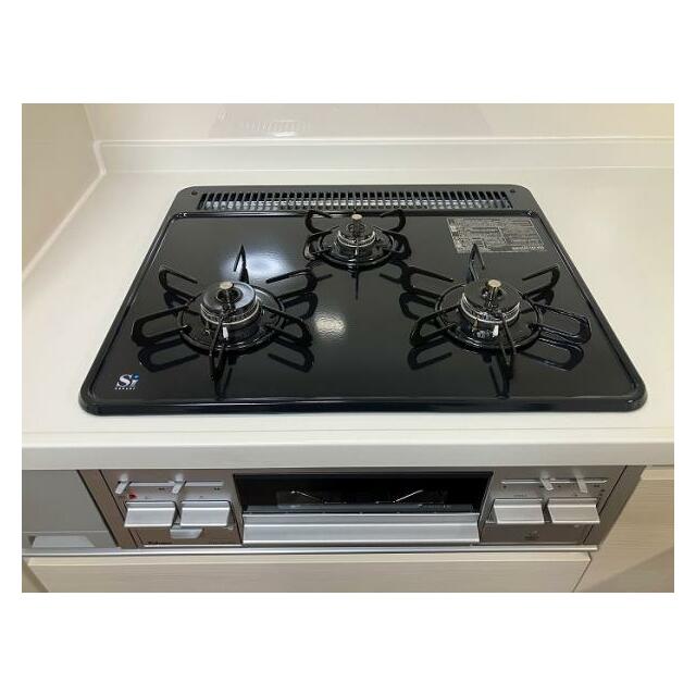 便利な3口コンロ