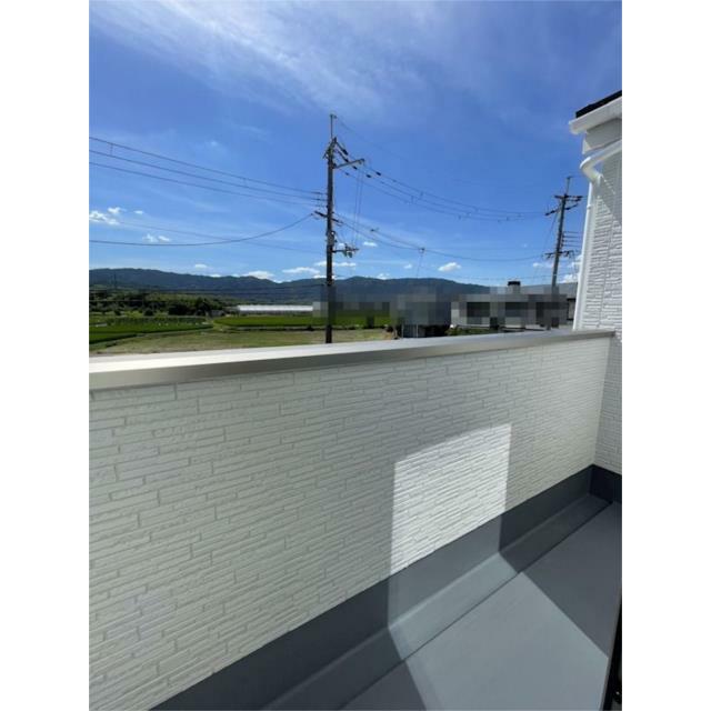 ２階バルコニーからの眺望♪