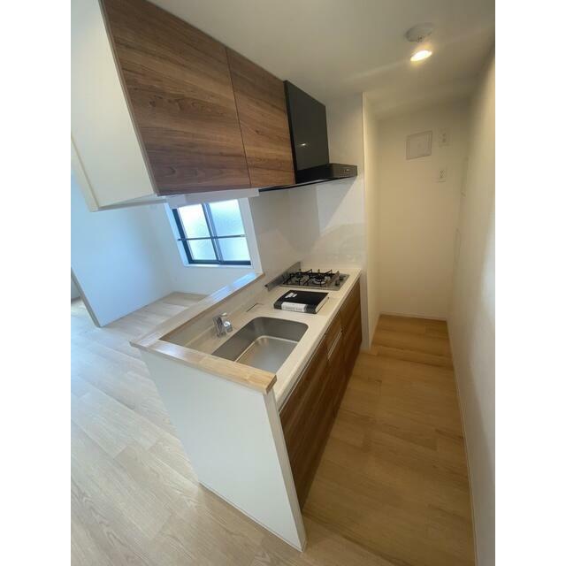 オープンタイプの開放的なカウンターキッチンです♪