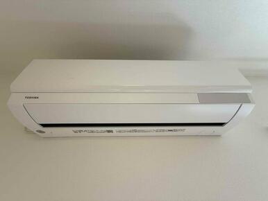 エアコン設置済みなので面倒な取り付け作業いりません♪