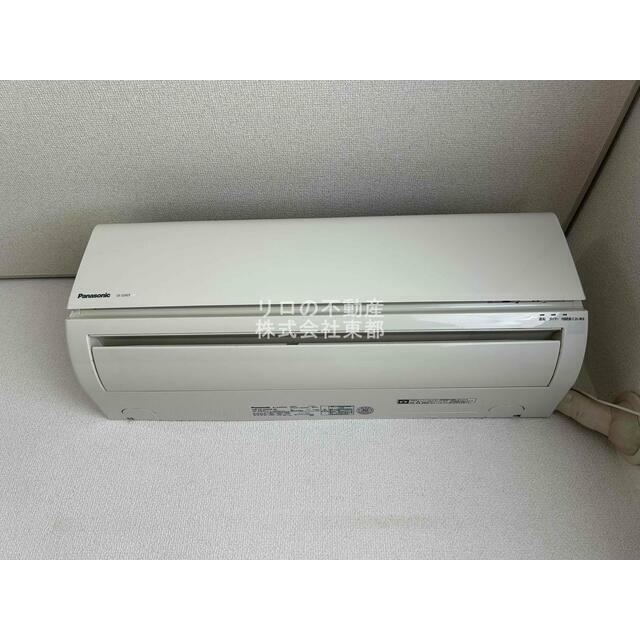 エアコン設置済みなので面倒な取り付け作業いりません♪