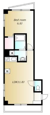 両面バルコニー