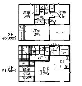 間取り図です。