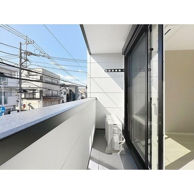 洗濯物の外干しもできます