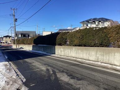 土留めは現況でお引渡し致します。