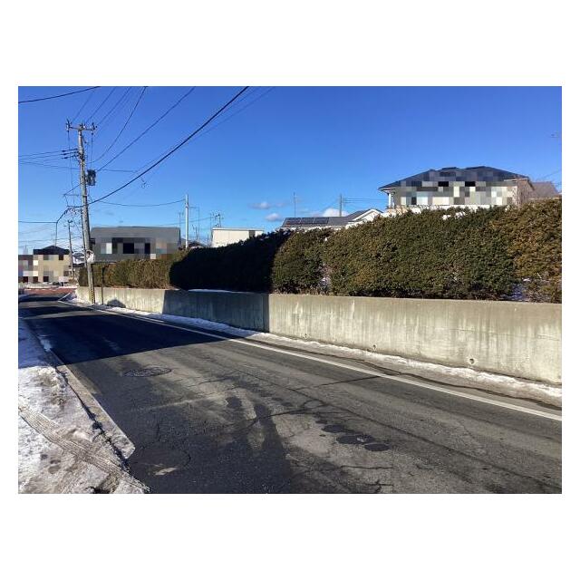 土留めは現況でお引渡し致します。