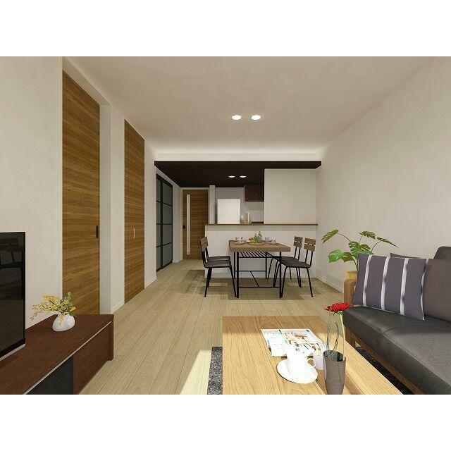 ＬＤＫ完成イメージ。家具や調度品などは含まれません。