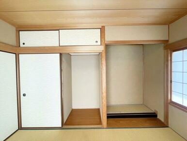 1階和室約6帖の押入・板間スペースです。■■■日住サービス京都五条店　冨岡勇人■■■