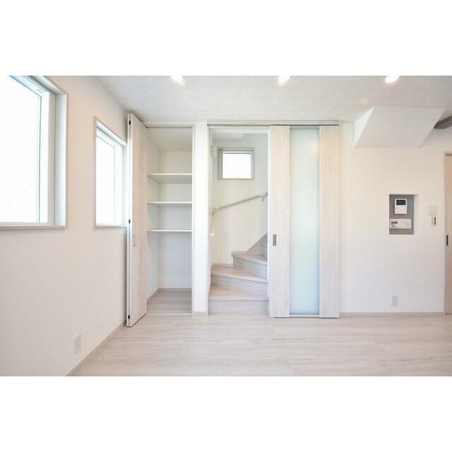 うれしいリビング階段＆リビング収納