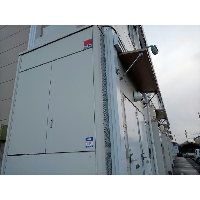 防犯カメラ設置で監視中