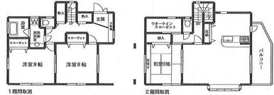 ３ＬＤＫ＋ウォークインクローゼット　１１０．３０平米