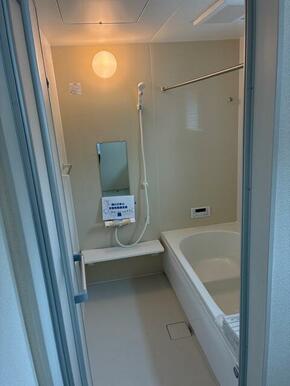 朝風呂、シャワー、夜のバスタイムと使い方は自在（4号棟）