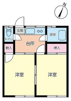 １０２　洋室、台所