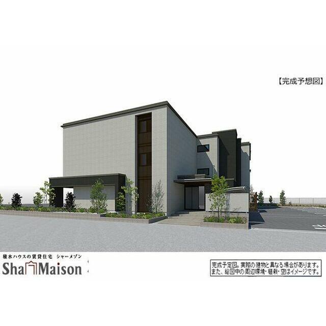 積水ハウス施工の賃貸住宅『シャーメゾン』　重量鉄骨造３階建　※イメージ