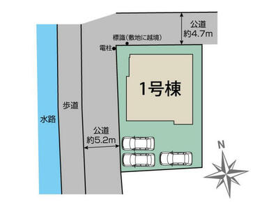 行田市桜町2丁目1棟 区画図