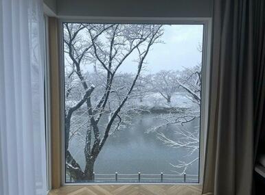 LDKからの雪景色