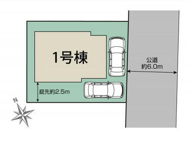 立川市砂川町4丁目1棟 区画図