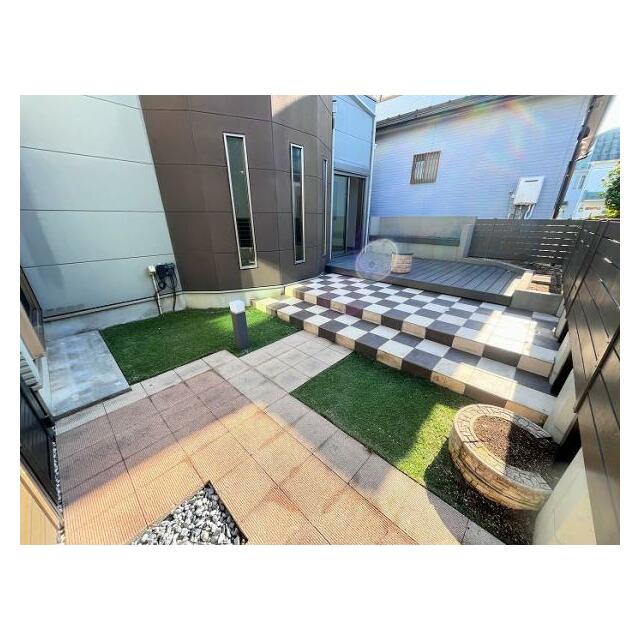 「庭」使い勝手の良い庭があります