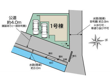 川越市仙波町4丁目1棟 区画図