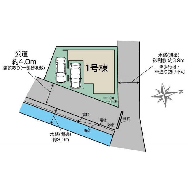 川越市仙波町4丁目1棟 区画図