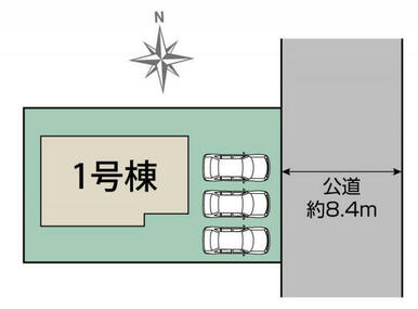 札幌市南区藤野2条8丁目1棟 区画図