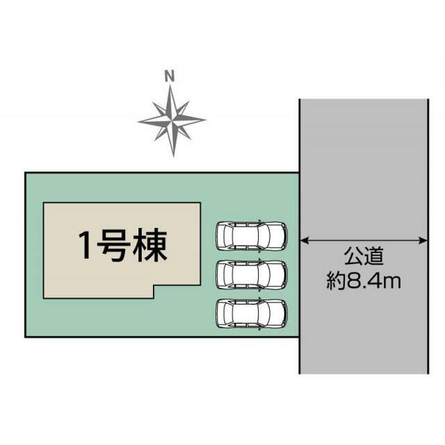 札幌市南区藤野2条8丁目1棟 区画図