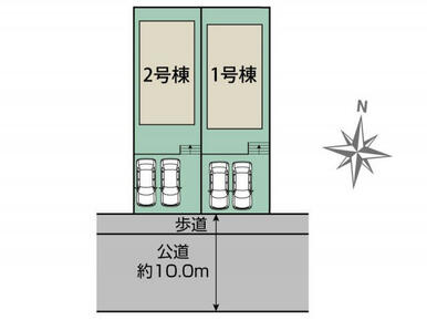 町田市成瀬台2丁目2期2棟 区画図