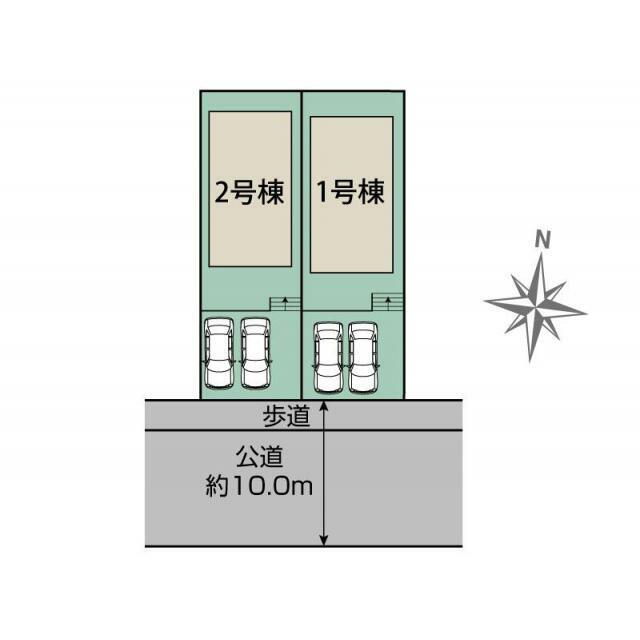 町田市成瀬台2丁目2期2棟 区画図