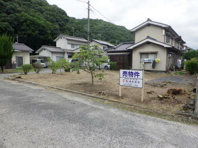 西側の状況