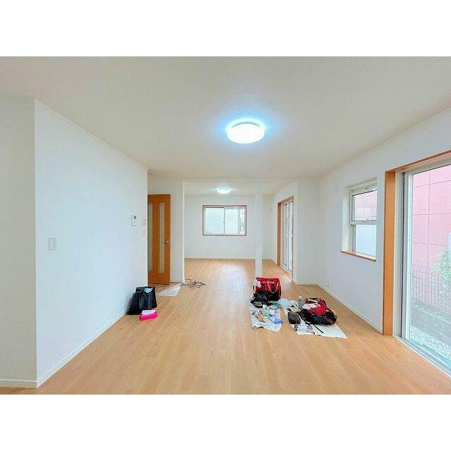 「ＬＤＫ」約１９帖のお部屋です。※施工中の写真となります。