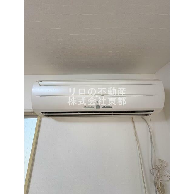 エアコン設置済みなので、オールシーズン快適に暮らせます♪