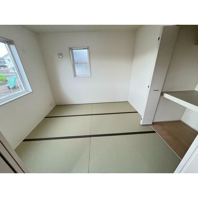 嗅覚、触覚、視覚、畳ならではの良さを感じる暮らしは如何でしょう？（2号棟）