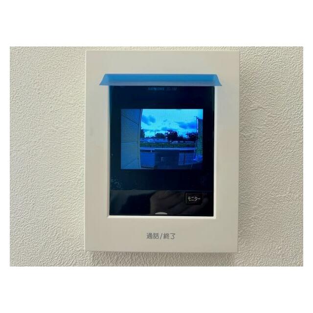 「モニター付きインターホン」セキュリティも安心です。