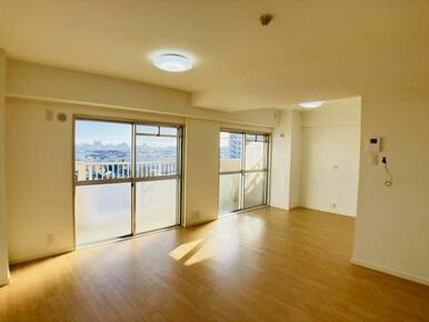 「LDK」約14.5帖のLDKの様子です。