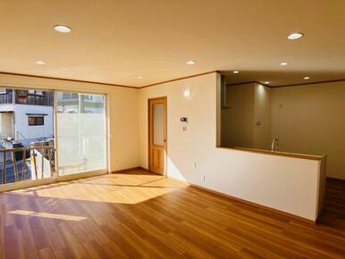 「LDK」20.5帖LDK別角度からの様子です。