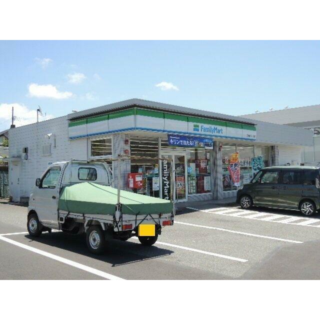 ファミリーマート万野原バイパスまで450m