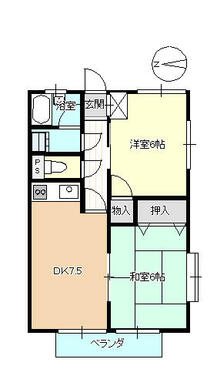 間取り図反転タイプ