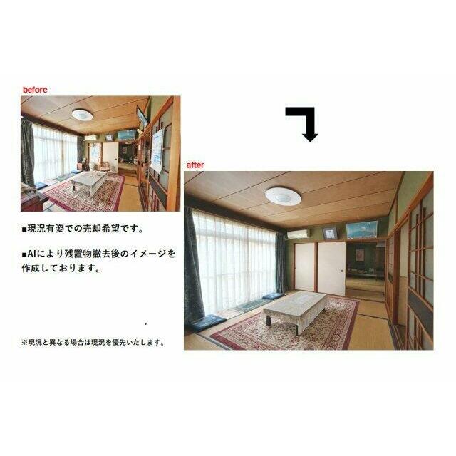 明るい和室のリビングです。※不要物の撤去等はご相談ください♪各種リフォームプランもご提案いたします！